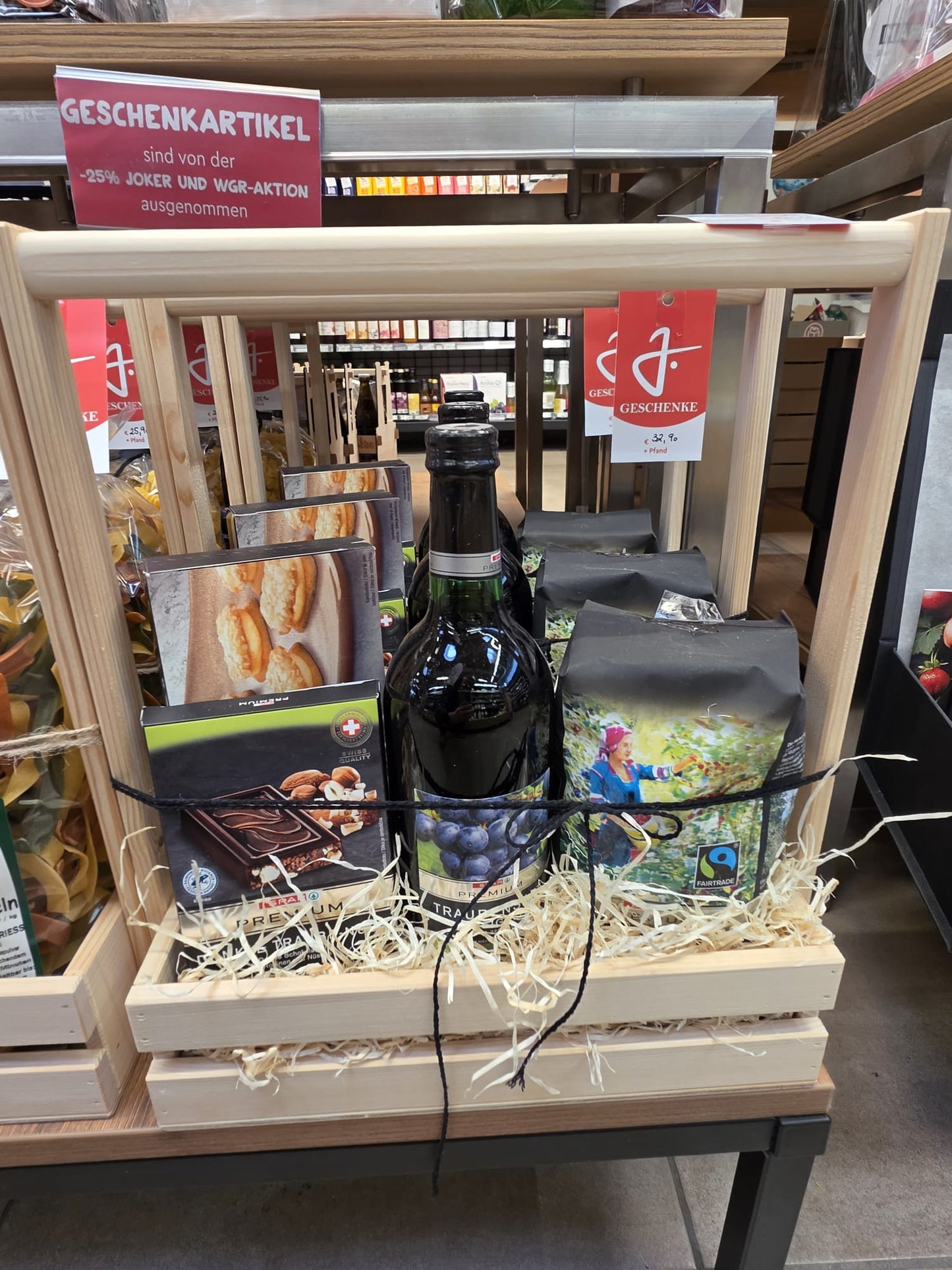 Getränketräger Holz