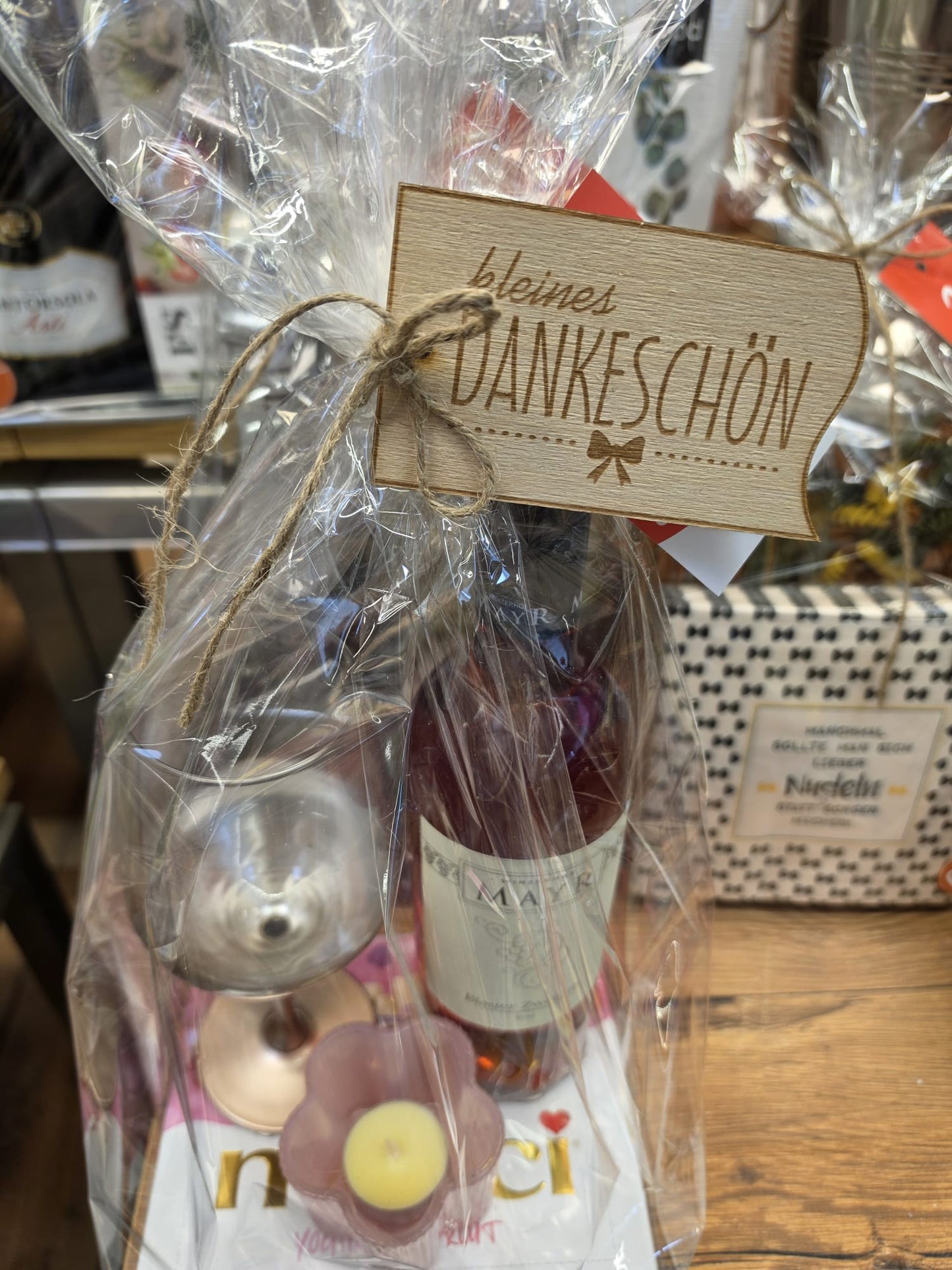 "Ein kleines Dankeschön"