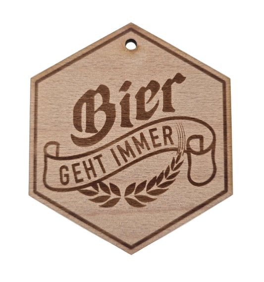 "Bier geht immer"