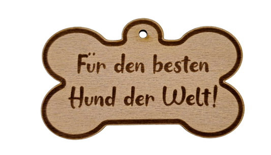 "Für den besten Hund der Welt"