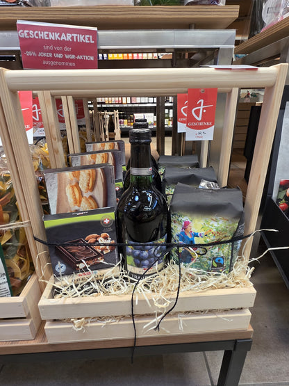 Getränketräger Holz